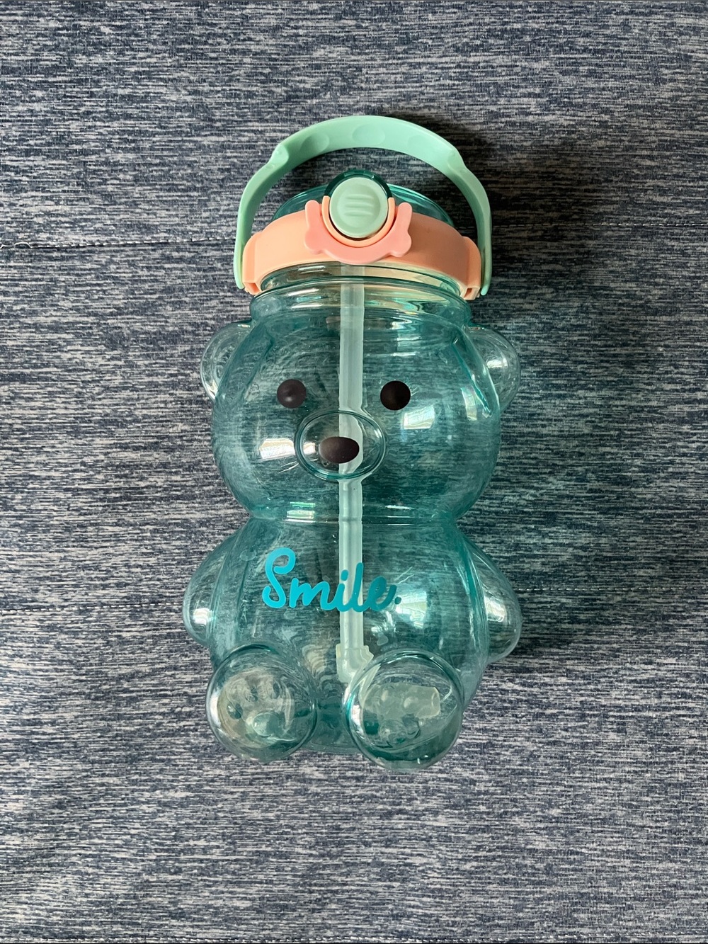 Blue TeddyBear Water bottle